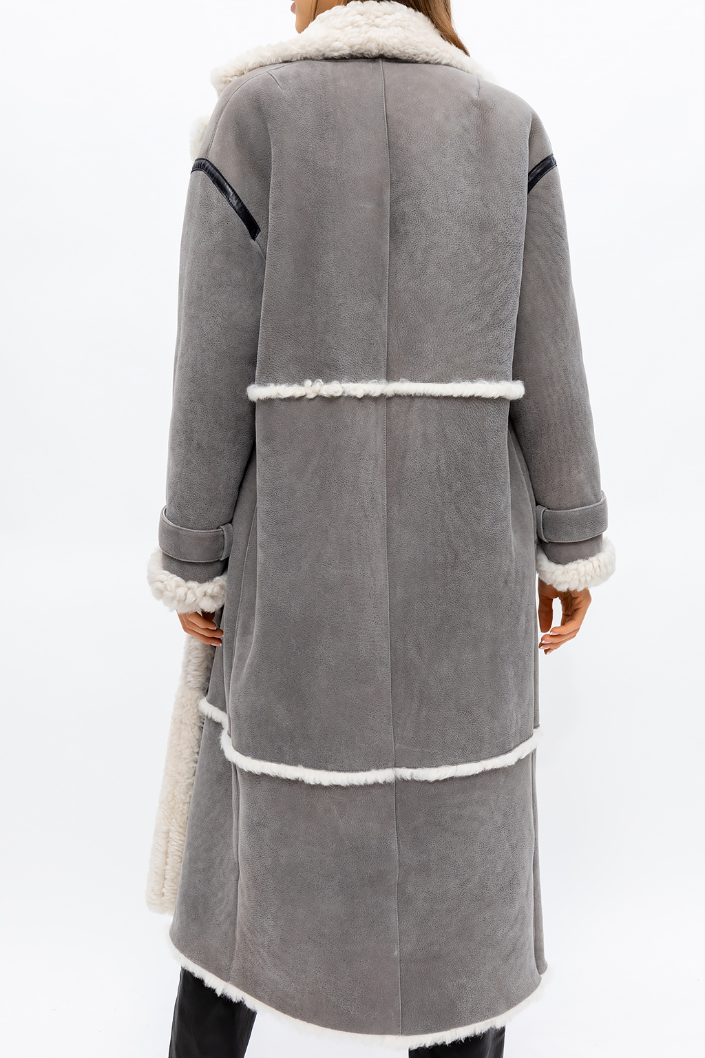 Ines & discount marechal shearling coat